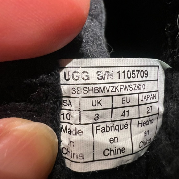 UGG Black Boots - Picture 9 of 10